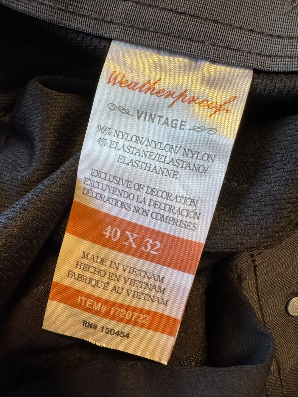Vintage Black Men's Chinos NV